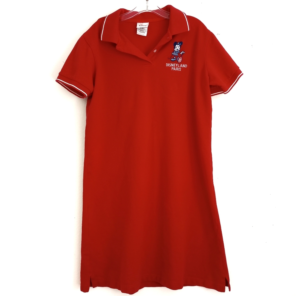 Disneyland Paris Minnie Mouse Tennis Polo Dress Size Medium